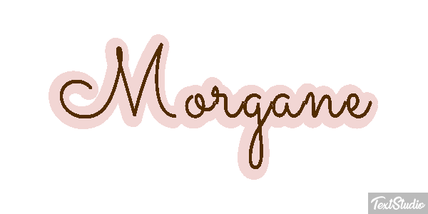Morgane Текстовый эффект