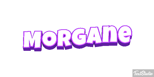 Morgane Текстовый эффект