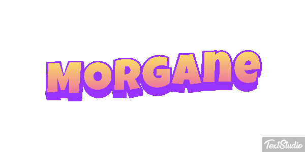 Morgane Текстовый эффект
