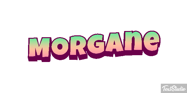 Morgane Текстовый эффект
