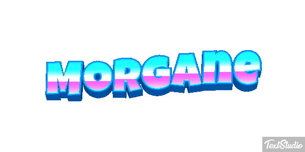 Morgane Текстовый эффект
