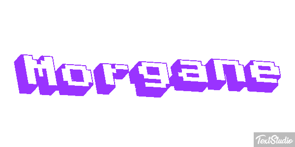 Morgane Текстовый эффект