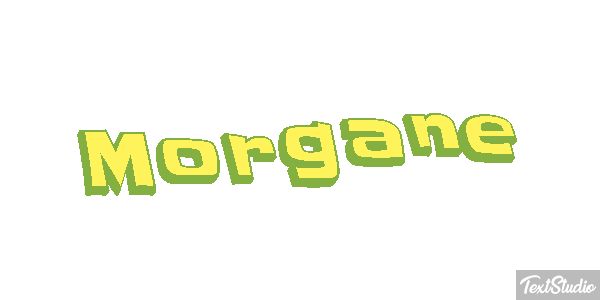 Morgane Текстовый эффект