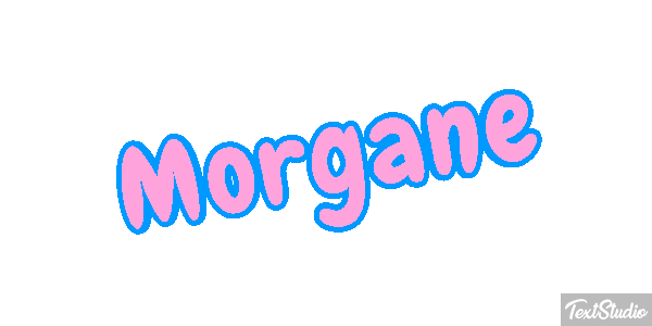 Morgane Текстовый эффект