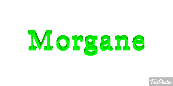 Morgane Текстовый эффект