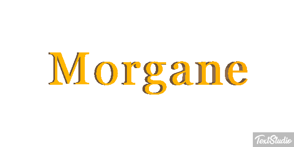 Morgane Текстовый эффект