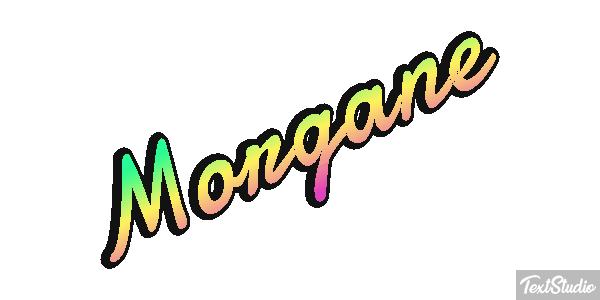 Morgane Текстовый эффект