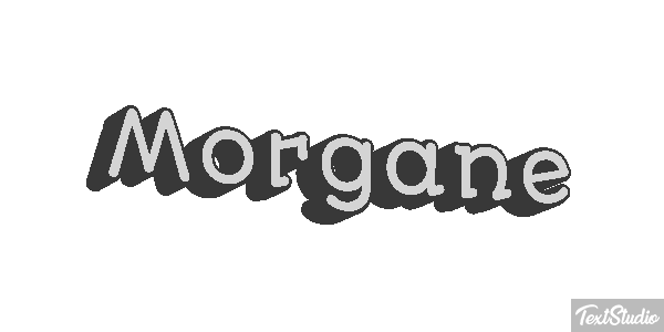Morgane Текстовый эффект