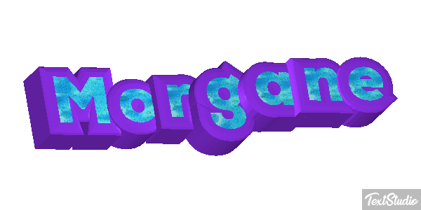 Morgane Текстовый эффект
