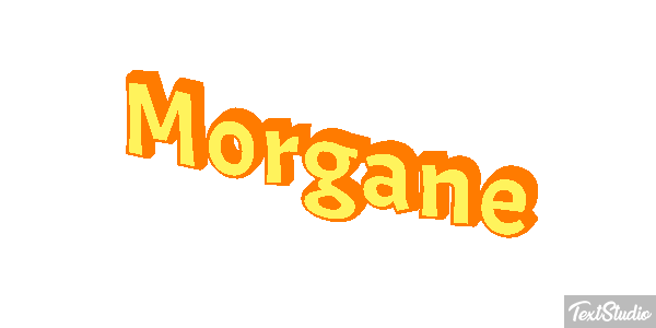 Morgane Текстовый эффект
