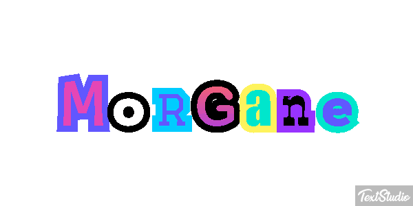Morgane Текстовый эффект