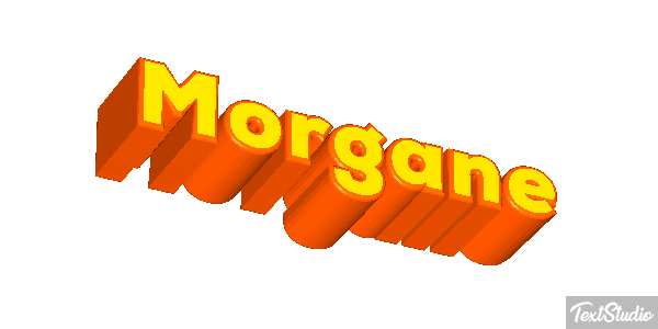 Morgane Текстовый эффект