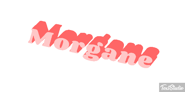 Morgane Текстовый эффект