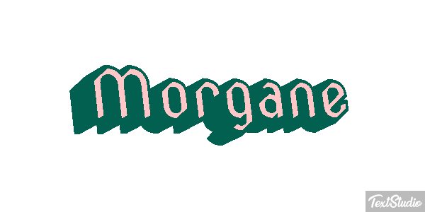 Morgane Текстовый эффект