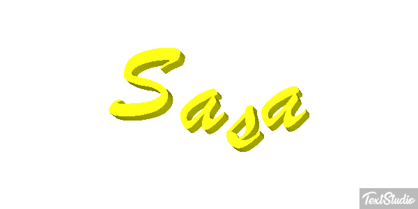 Sasa Effet de texte