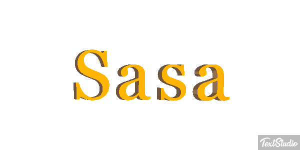 Sasa Effet de texte