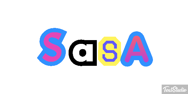 Sasa Effet de texte
