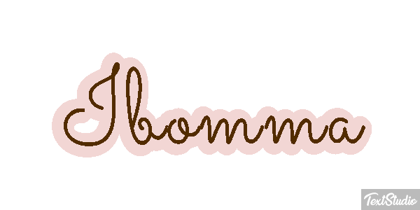 Ibomma Text effect