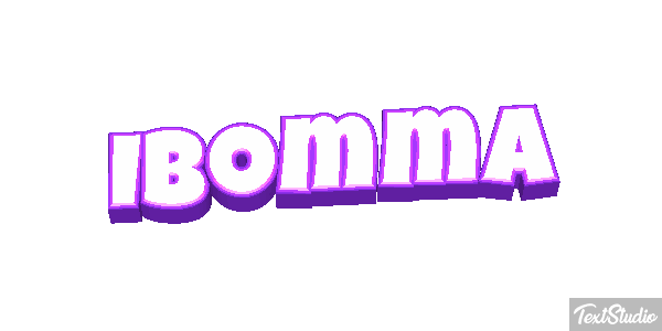 Ibomma Text effect