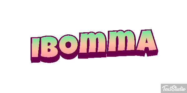 Ibomma Text effect