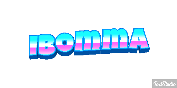 Ibomma Text effect