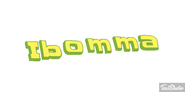 Ibomma Text effect