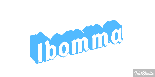 Ibomma Text effect