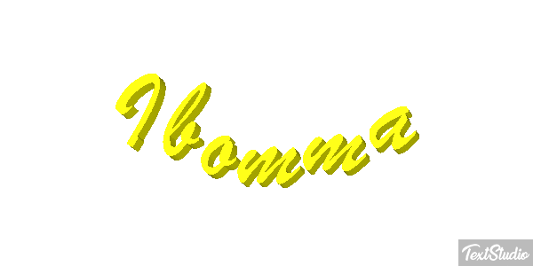 Ibomma Text effect