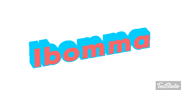 Ibomma Text effect