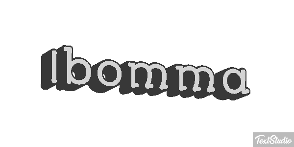Ibomma Text effect