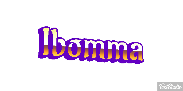 Ibomma Text effect