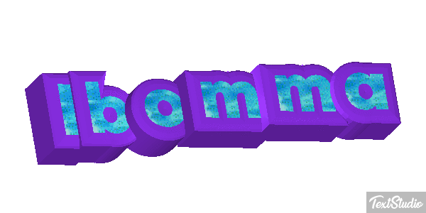 Ibomma Text effect