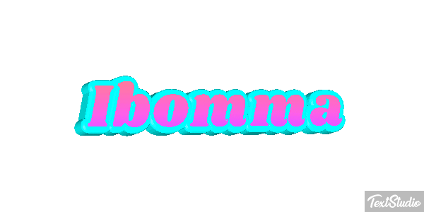 Ibomma Text effect