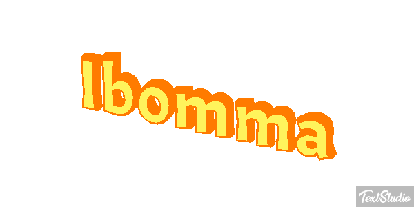 Ibomma Text effect