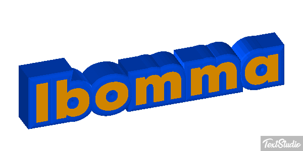 Ibomma Text effect