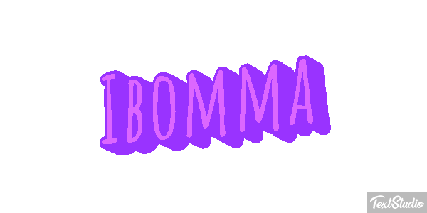Ibomma Text effect