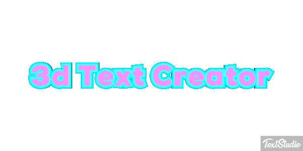 3d Text Creator Tekst effect