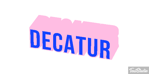 Decatur Efekt tekstowy