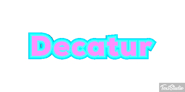 Decatur Efekt tekstowy