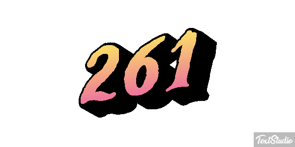 261 Efekt tekstowy