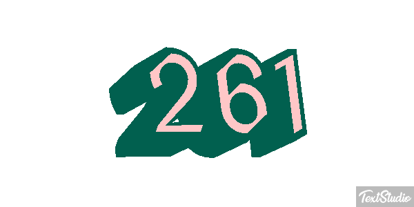 261 Efekt tekstowy