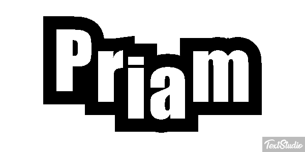 Priam Effet de texte