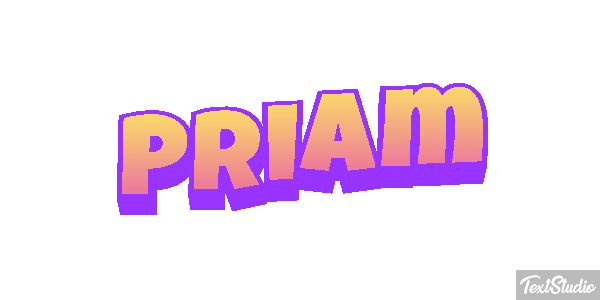 Priam Effet de texte
