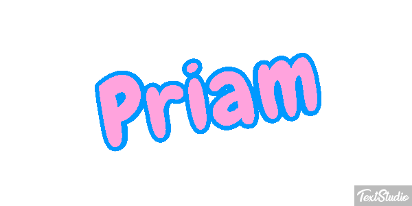 Priam Effet de texte