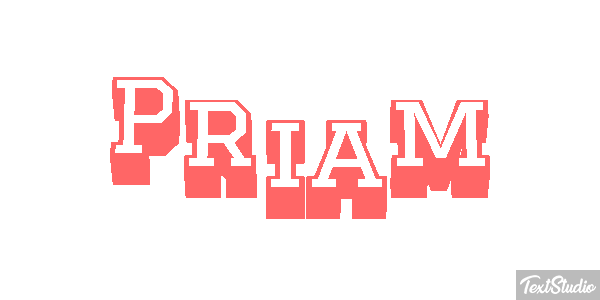 Priam Effet de texte