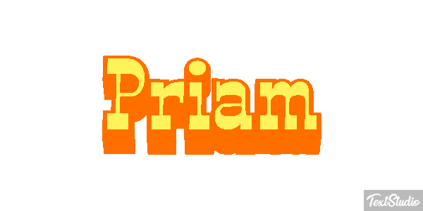 Priam Effet de texte