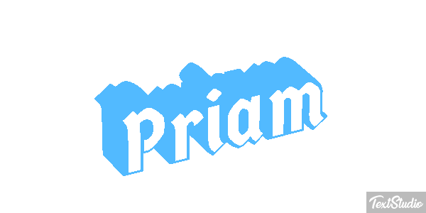 Priam Effet de texte