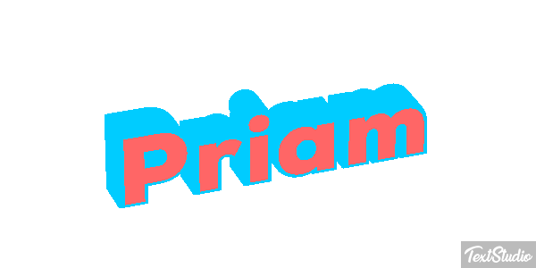 Priam Effet de texte