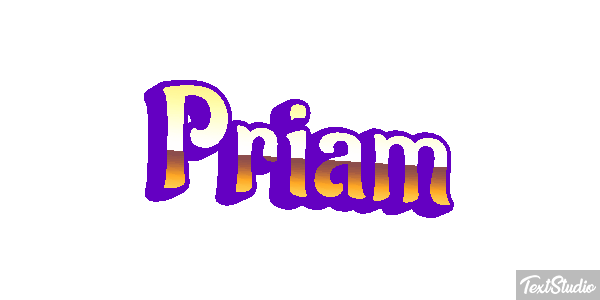 Priam Effet de texte