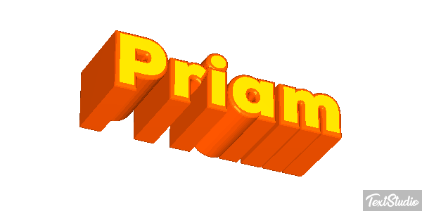 Priam Effet de texte